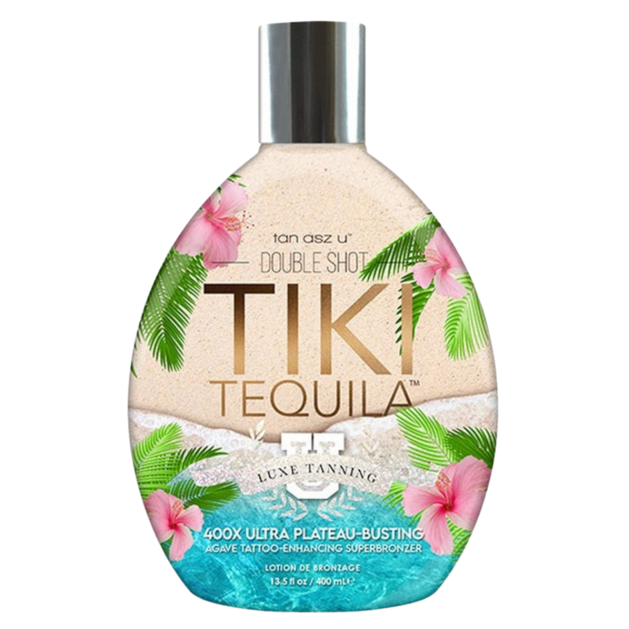 Tan Asz U Tiki Tequila bronzer do opalania z podwójną dawką bronzerów i efektem głębokiego blasku Samoopalacze