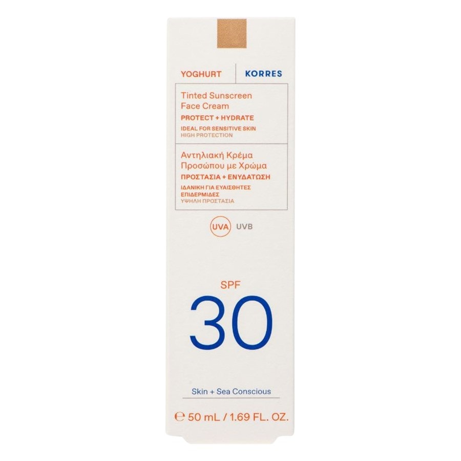 Korres Jogurtowy krem przeciwsłoneczny do twarzy SPF30 Ochrona przeciwsłoneczna