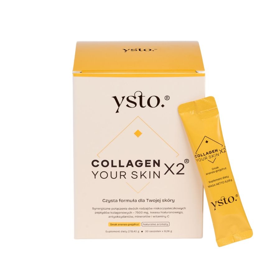 Ysto Suplement diety kolagen Your Skin w proszku Skóra, włosy i paznokcie