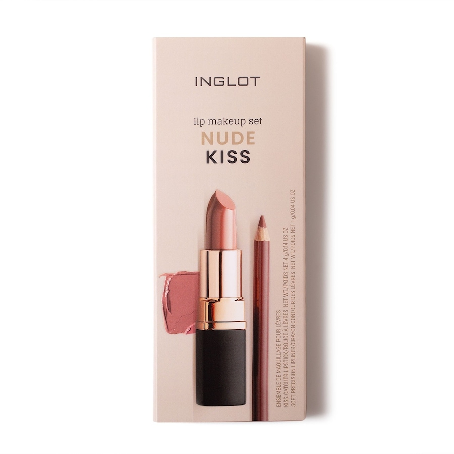 Inglot NUDE KISS SET Zestawy do makijażu ust
