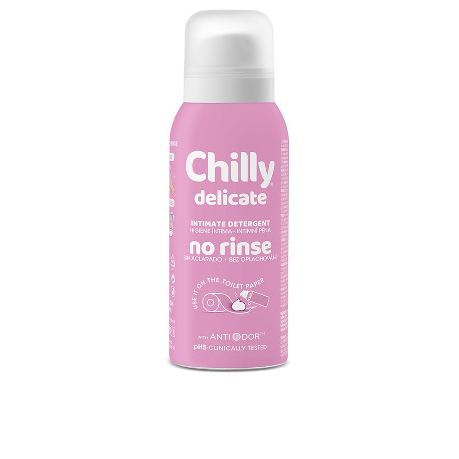 Chilly Delikatna pianka w sprayu bez spłukiwania Pielęgnacja miejsc intymnych