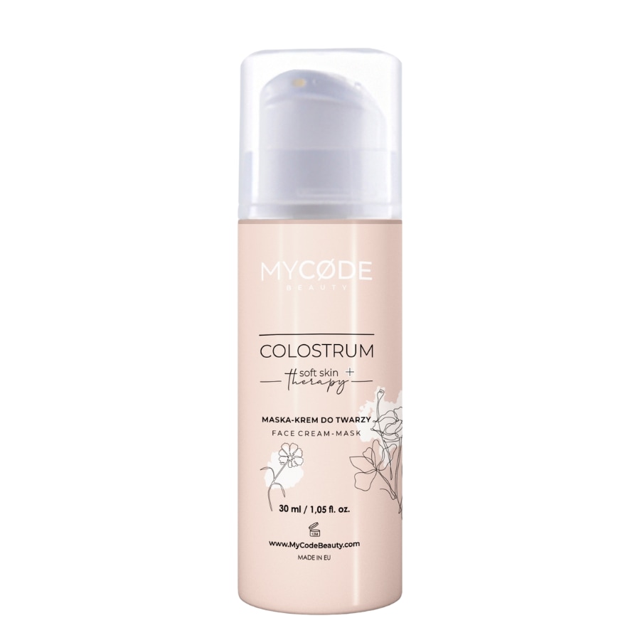 MyCode Beauty Maska-krem anti-aging na dzień Colostrum Maseczki przeciwzmarszczkowe