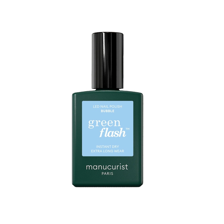 manucurist Green flash Flash Instant Dry Extra Long Wear Lakiery do paznokci BUBBLE