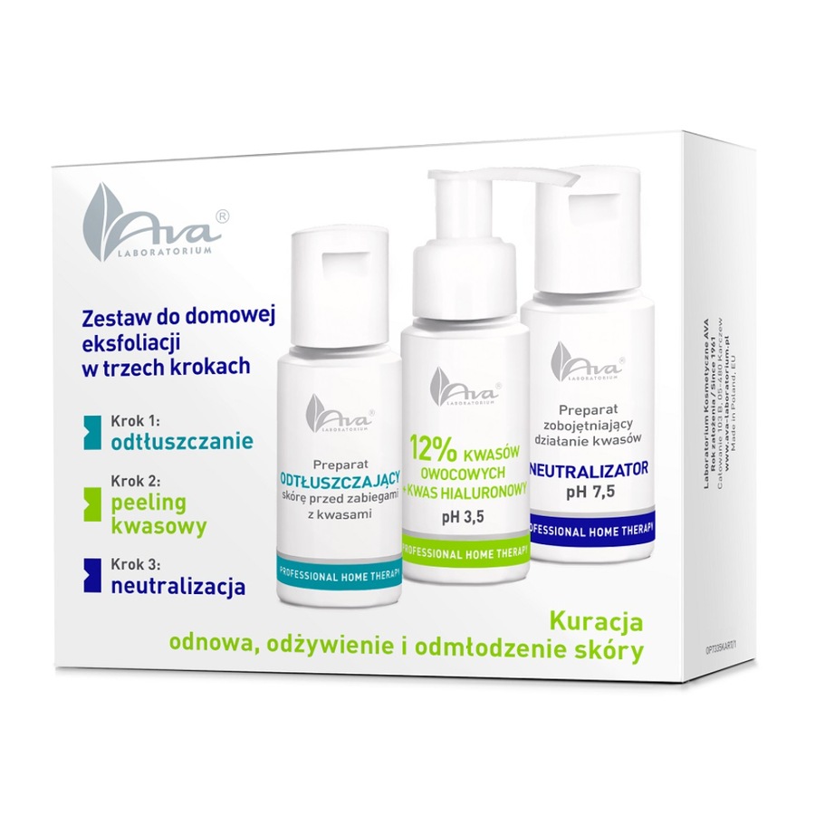 Ava laboratorium Professional Home Therapy - zestawy do domowej eksfoliacji