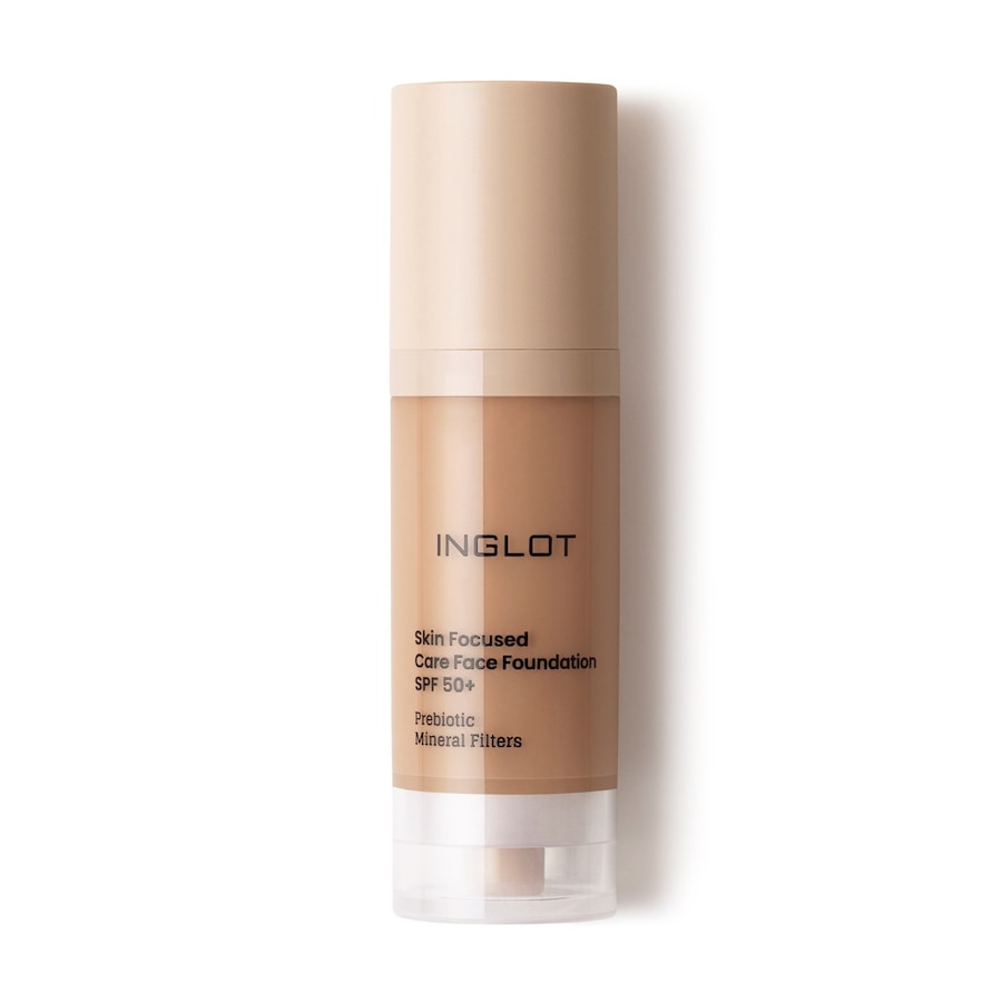 Inglot PIELĘGNACYJNY PODKŁAD DO TWARZY SKIN FOCUSED SPF 50 INGLOT 315 DEEP AMBER Podkłady 314 - APRICOT TAN