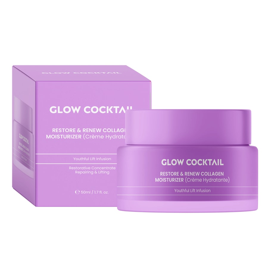 Glow Cocktail Krem odnawiający kolagen Kremy do twarzy Damski