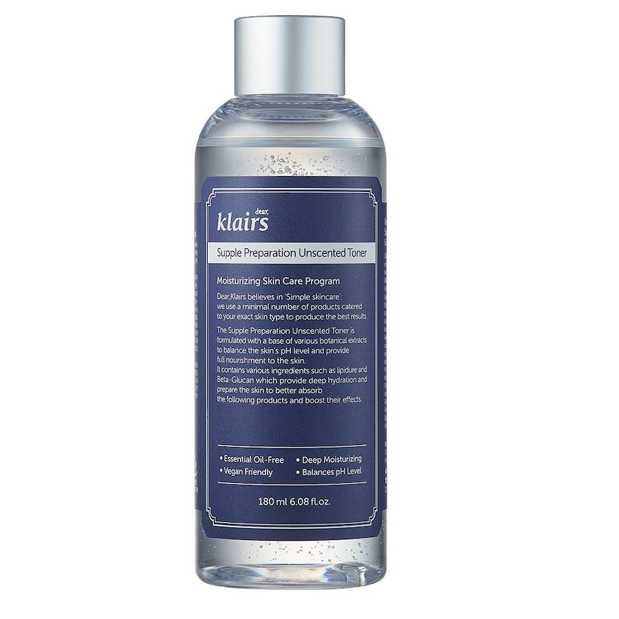 Dear Klairs Supple Preparation Unscented Toner Toniki do twarzy