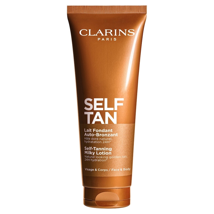 Clarins Sun Care Mleczny samoopalający balsam do twarzy i ciała Self Tanning Milky Lotion Samoopalacze Damski