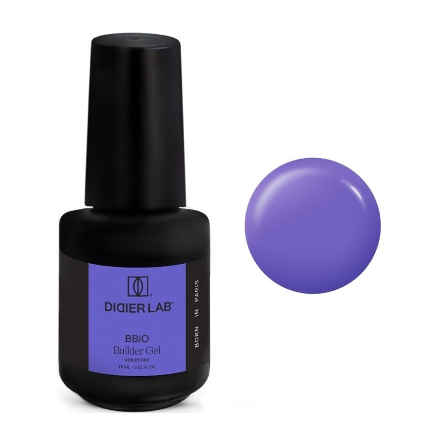 Didier LAB Żel budujący w butelce BBIO Lakiery do paznokci violet iris