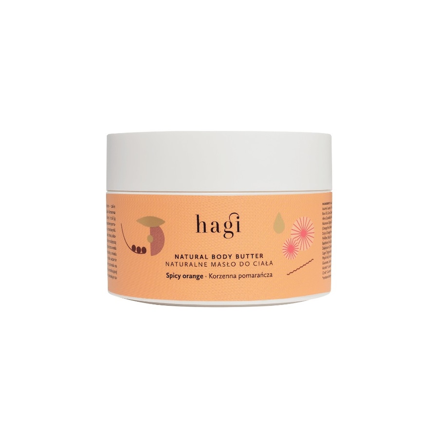 Hagi Cosmetics Spicy Orange Naturalne masło do ciała Masło do ciała