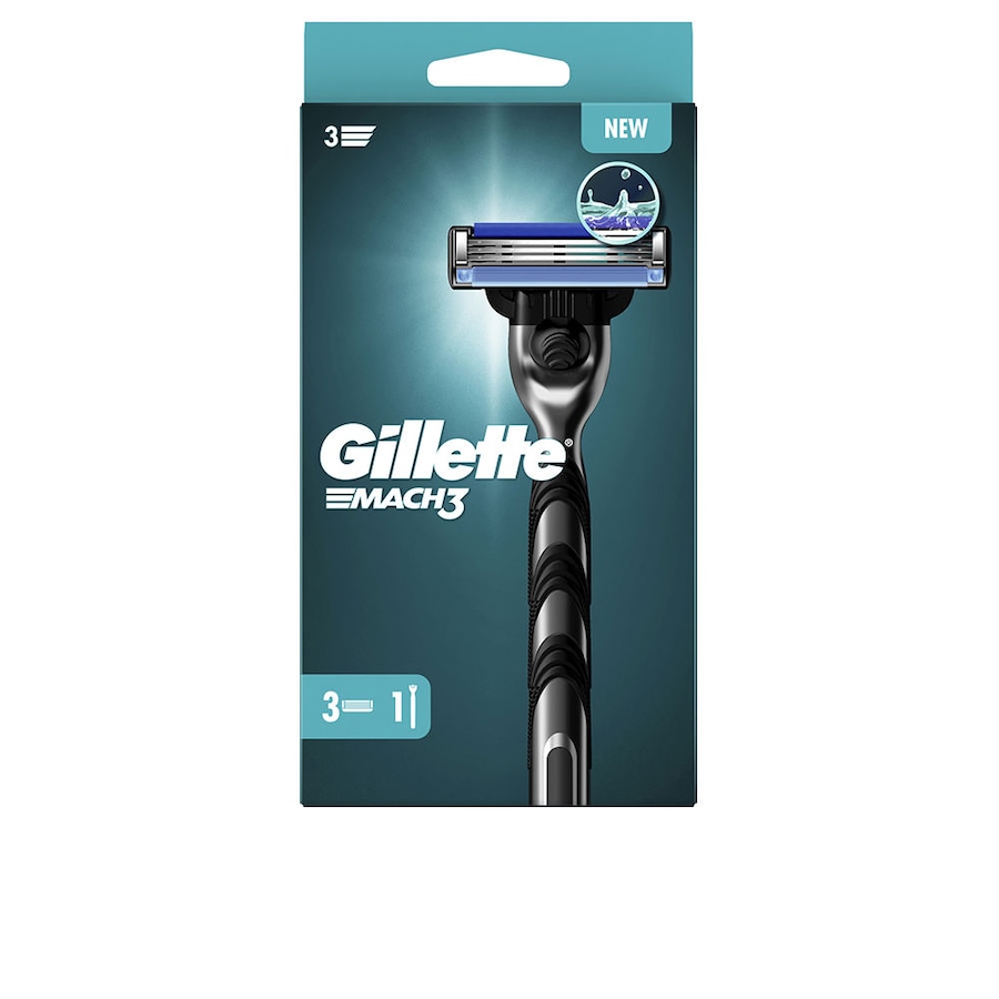 Gillette Maszynka GILLETTE MACH 3 + 3 wkłady Brzytwa 1 ct Męskie