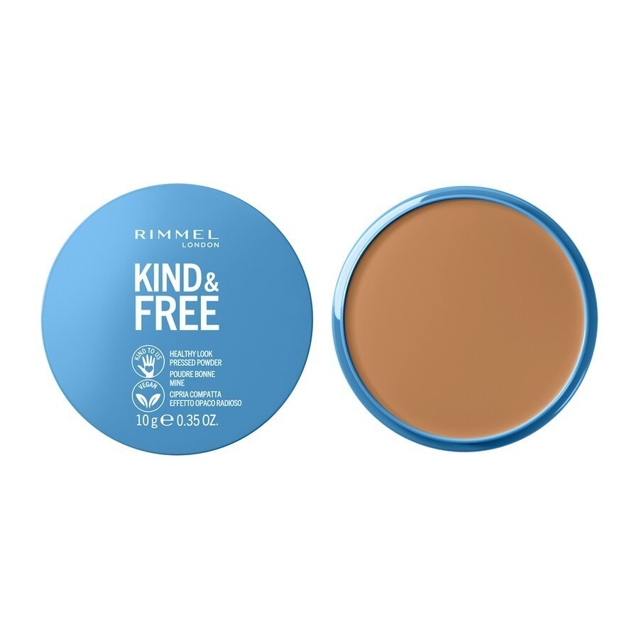 Rimmel London KIND&FREE - wegański puder prasowany nr 20 Light Pudry