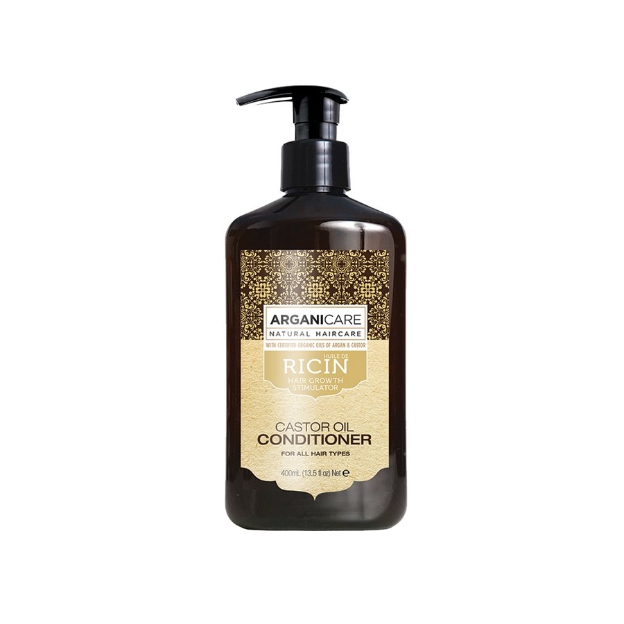 Arganicare Castor Oil Conditioner - Odżywka Stymulująca Porost Włosów Odżywki do włosów