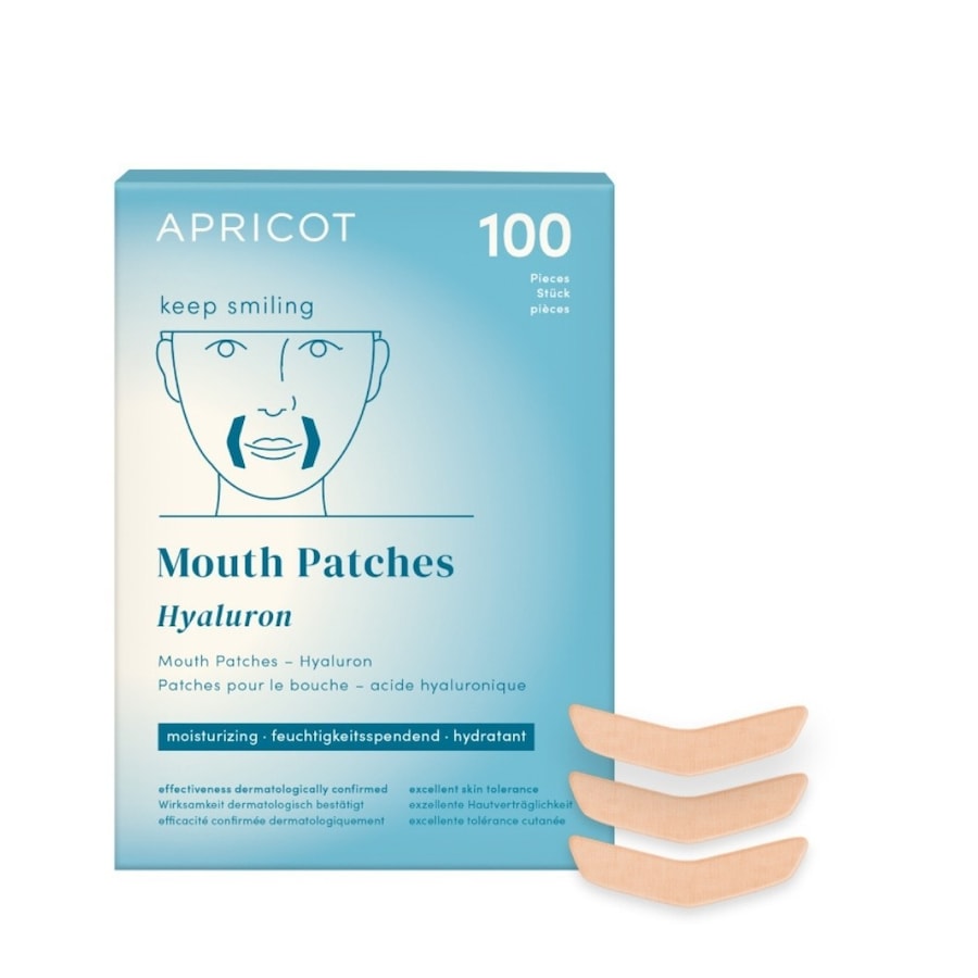 Apricot Plastry do ust z kwasem hialuronowym Maseczki przeciwzmarszczkowe 100 ct