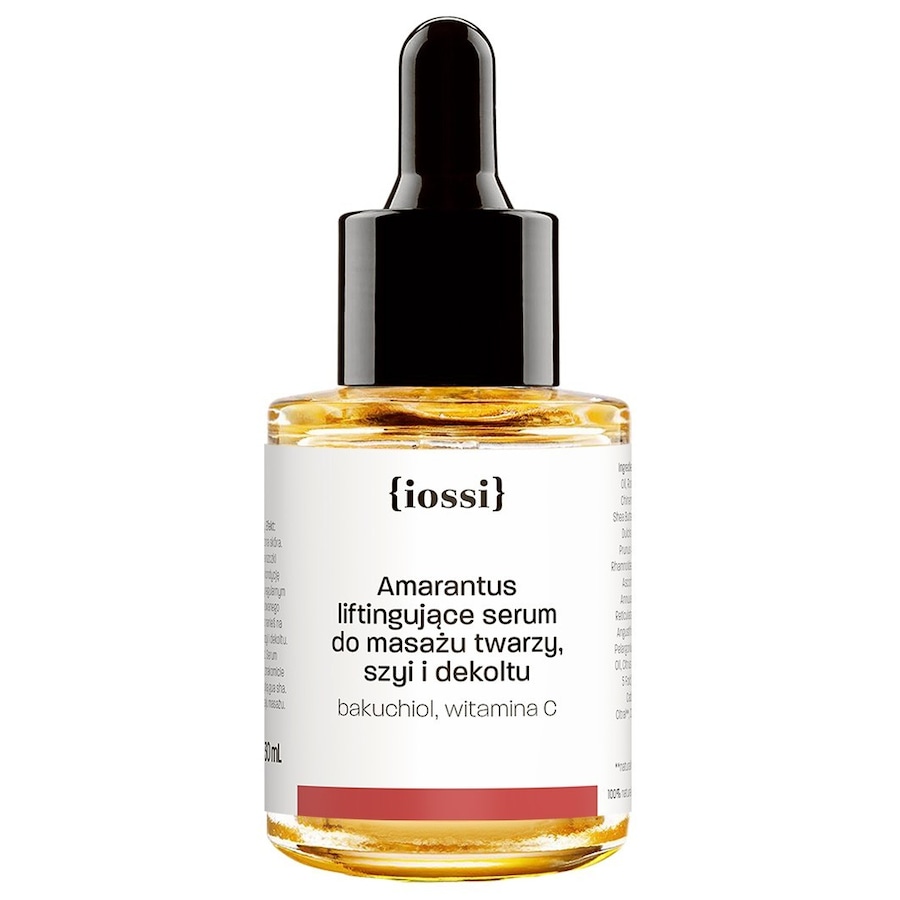 Iossi Ujędrniająco-liftingujące serum do masażu twarzy z bakuchiolem i witaminą C Serum z witaminą c