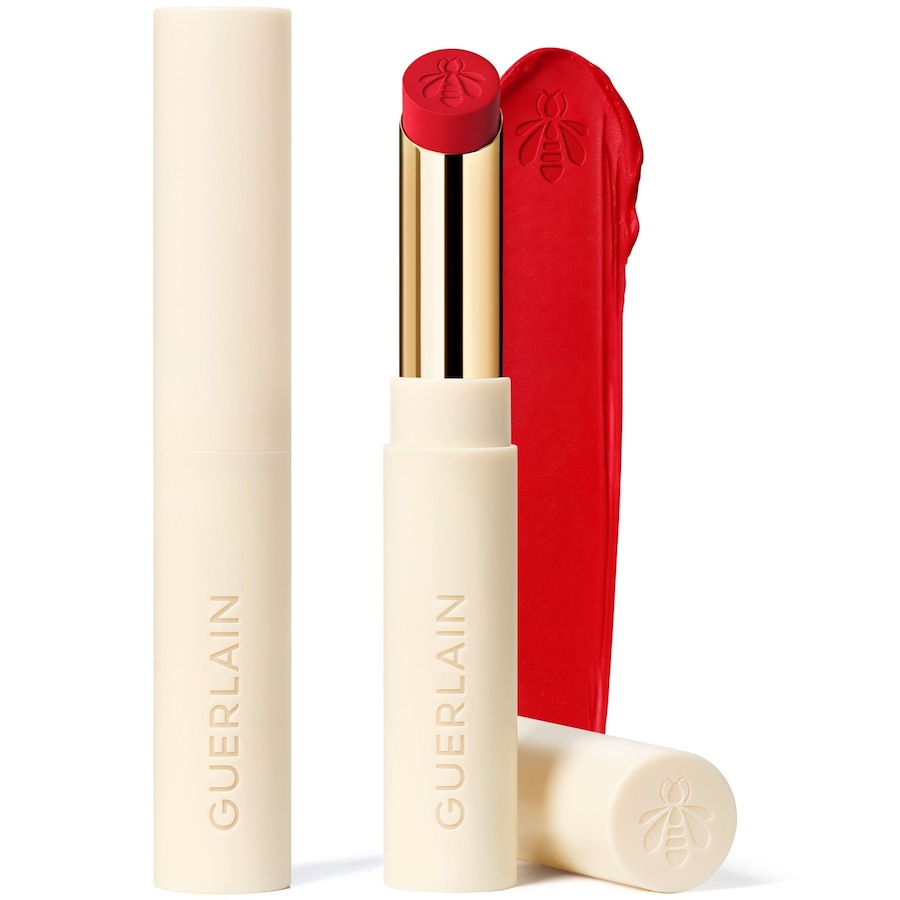 Guerlain KissKiss Honey-Infused Intense Lipstick – Uzupełniający Szminki 510 PETAL RED