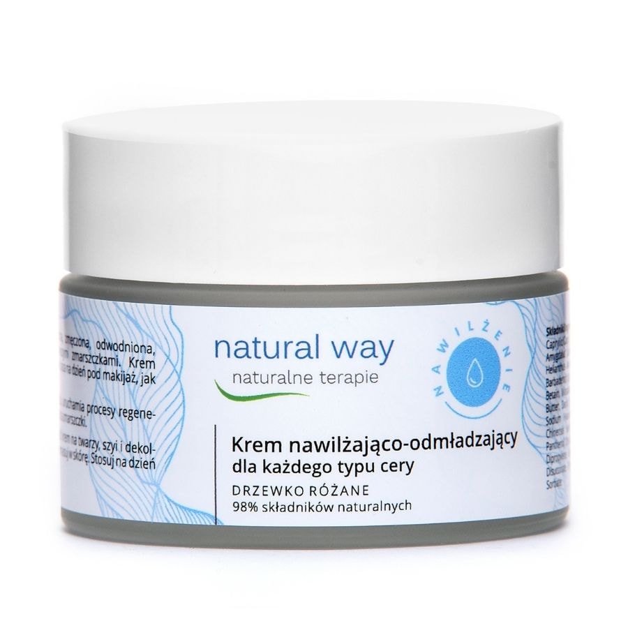 Natural Way Krem do twarzy nawilżająco-odmładzający