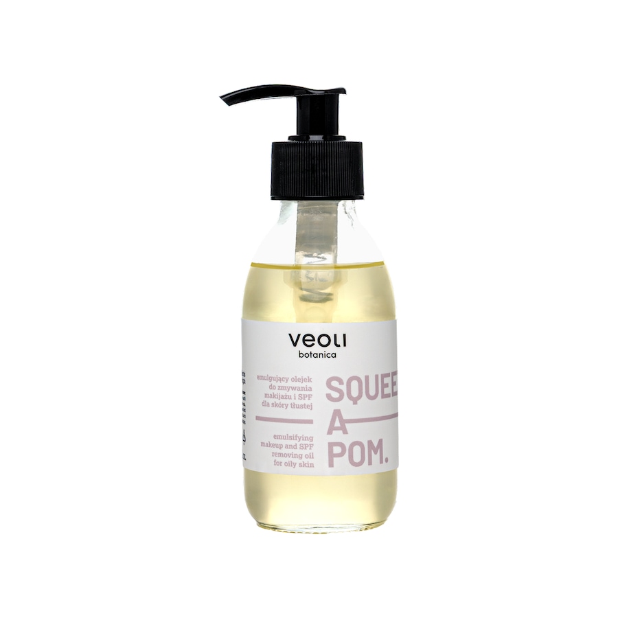 Veoli Botanica SQUEEZE A POM emulgujący olejek do zmywania makijażu i SPF dla skóry tłustej Demakijaż
