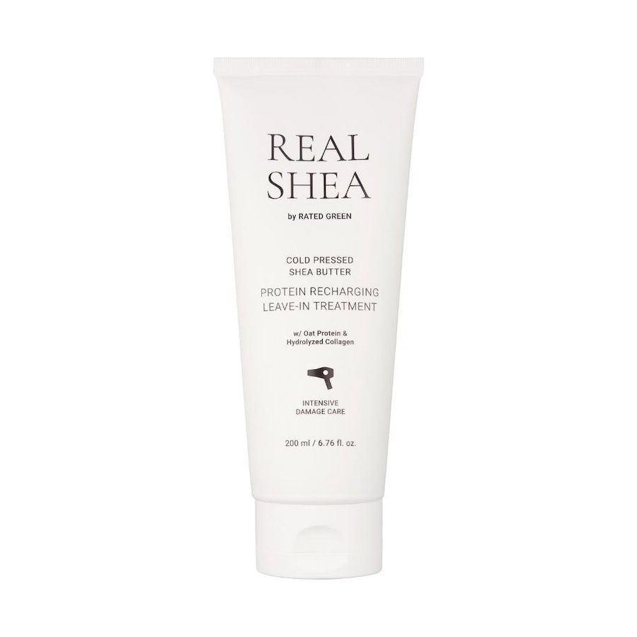 Rated Green Rated Green REAL SHEA proteinowa kuracja odbudowująca do włosów Maski do włosów