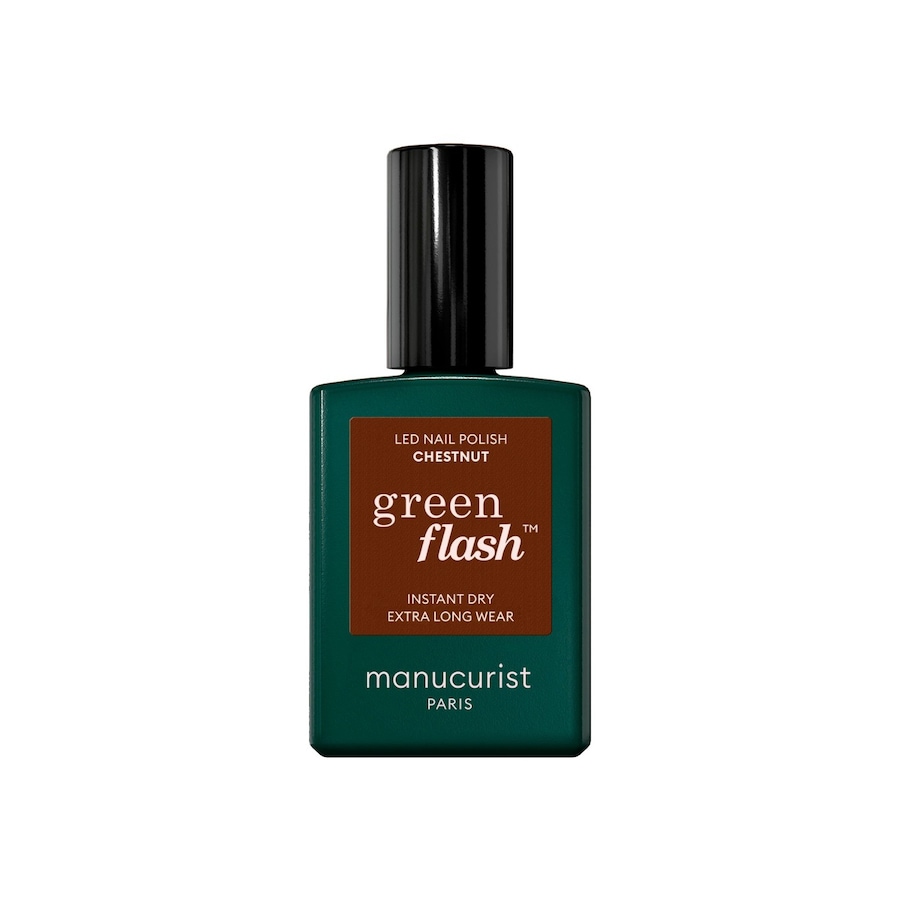 manucurist Green flash LED gel Lakiery do paznokci CHESTNUT