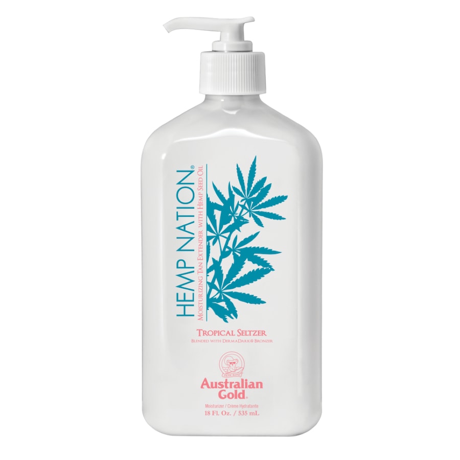 Australian Gold Hemp Nation Tropical Seltzer Po opalaniu