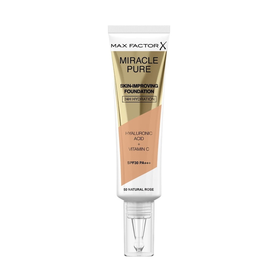 Max Factor Miracle Pure Skin-Improving Foundation Podkłady 050 - NATURAL ROSE