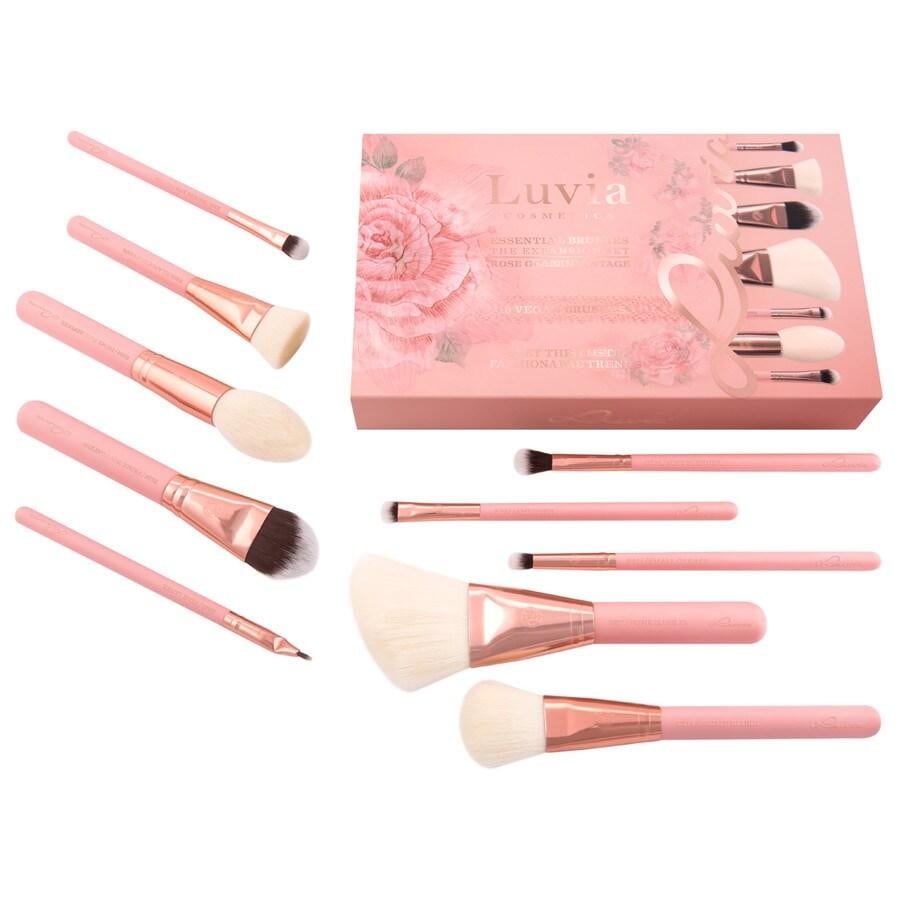 Luvia Essential Brushes - Expansion Set - Rose Golden Vintage Pędzle do pudru 1 ct