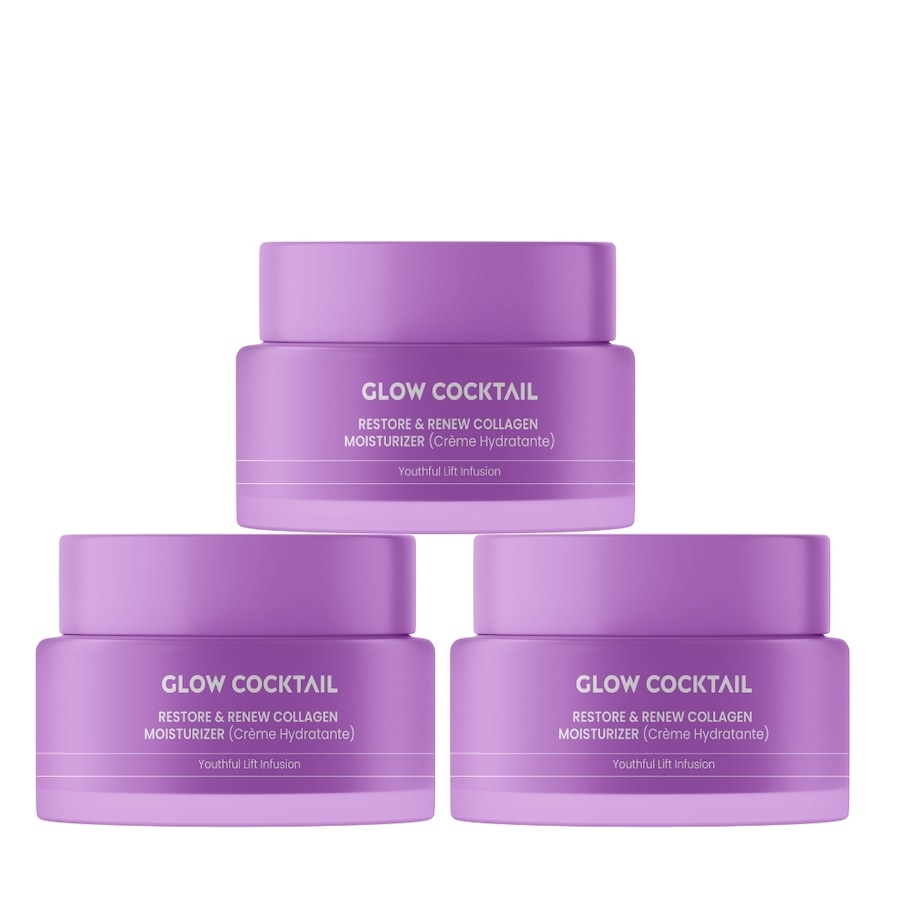 Glow Cocktail Trio Collagen Renew Kremy do twarzy Damski