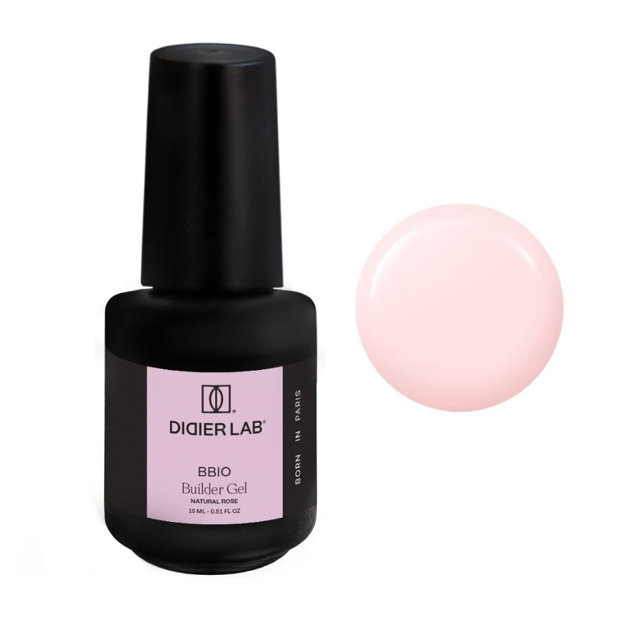 Didier LAB Żel budujący w butelce BBIO Lakiery do paznokci natural rose