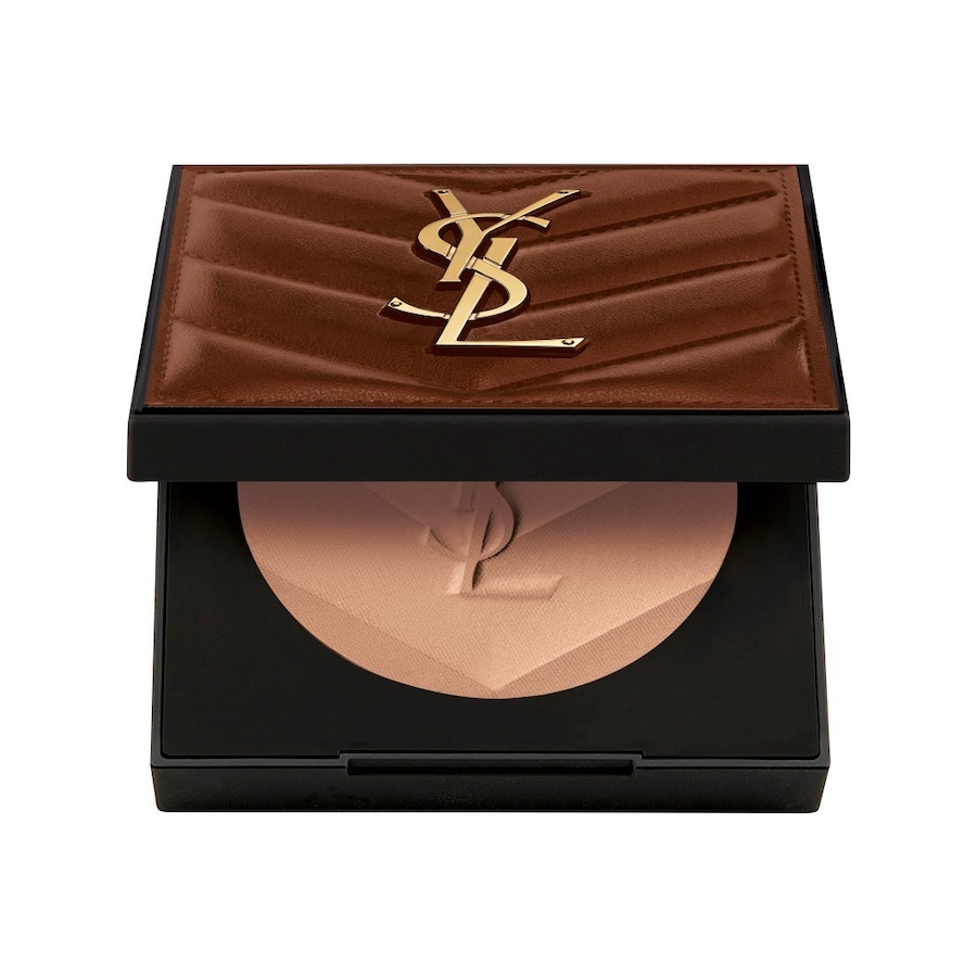 Yves Saint Laurent YSL All Hours Hyper Bronze – wielofunkcyjny puder brązujący z kwasem hialuronowym Konturowanie twarzy 1 - Light Sepia
