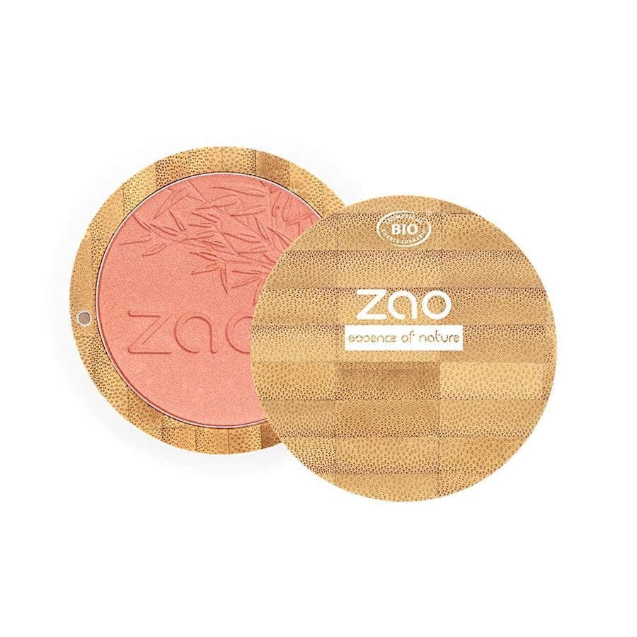 ZAO Bamboo Compact Blush Róż do policzków 327 - KORALOWY RÓŻ