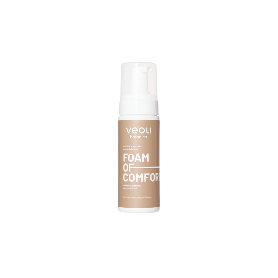Veoli Botanica FOAM OF COMFORT Nawilżająca pianka do mycia twarzy Pianki do twarzy