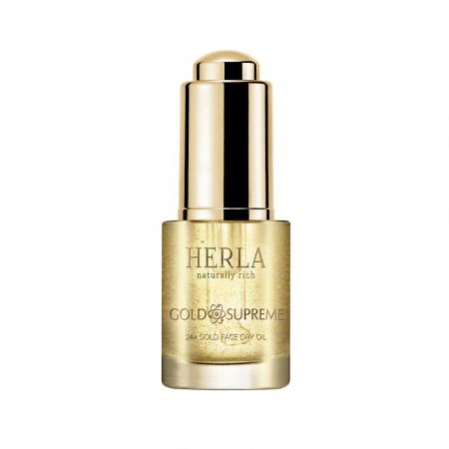 HERLA 24k Gold Face Dry Oil Olejki do twarzy