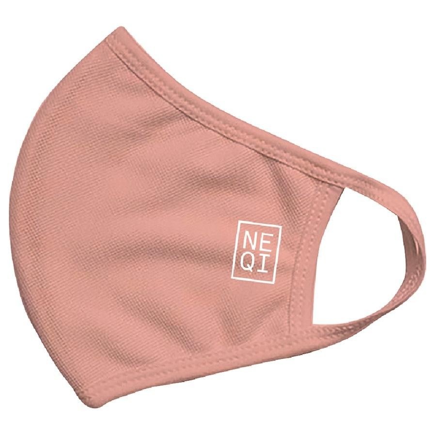 NEQI Maseczka ochronna, Pink, S-M, Maski do spania, spraye do poduszek i inne 1 ct