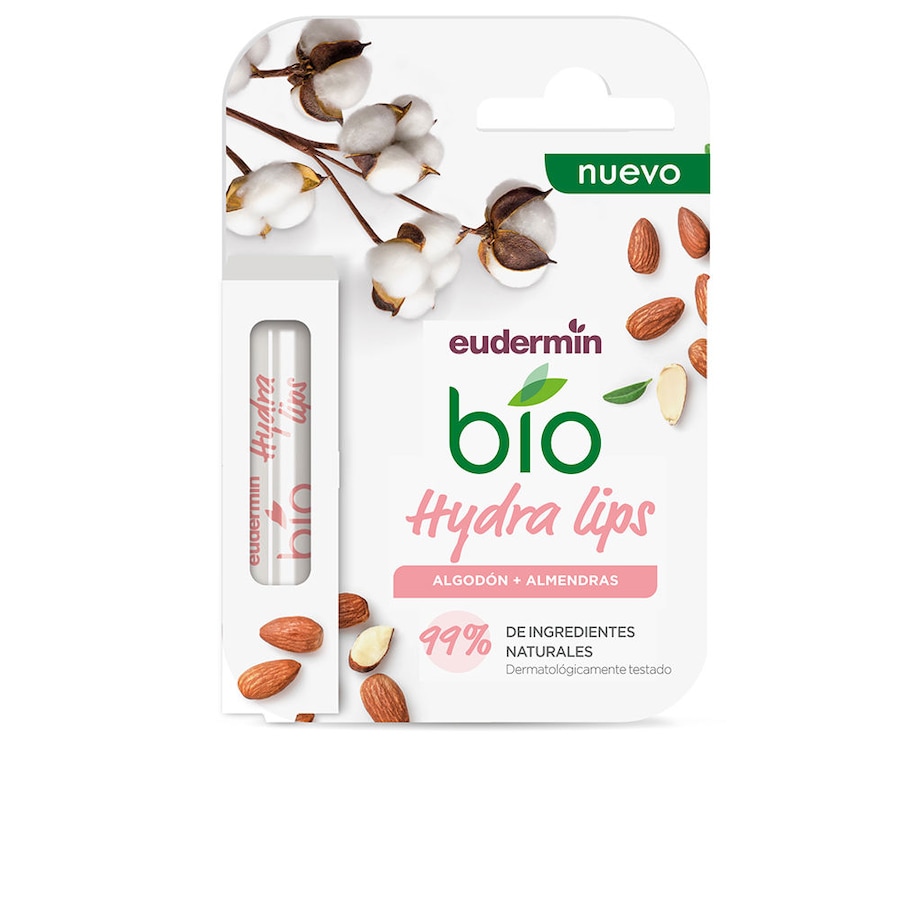Eudermin BIO NAWILŻAJĄCY BALSAM DO UST bawełna + migdały E Balsamy do ust