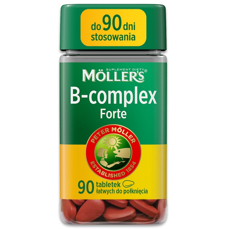 MOLLER'S B-complex Forte Suplementy diety dla kobiet