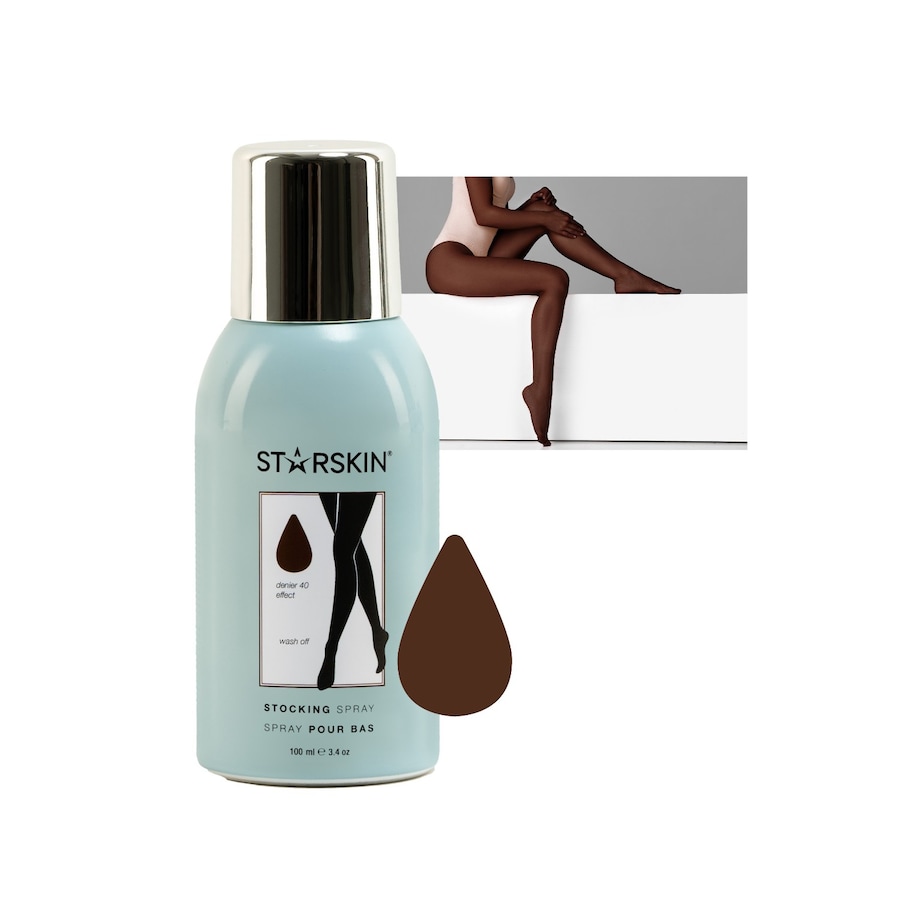 STARSKIN ® Stocking Spray color 100 Mgiełki do ciała Brązowy Damski