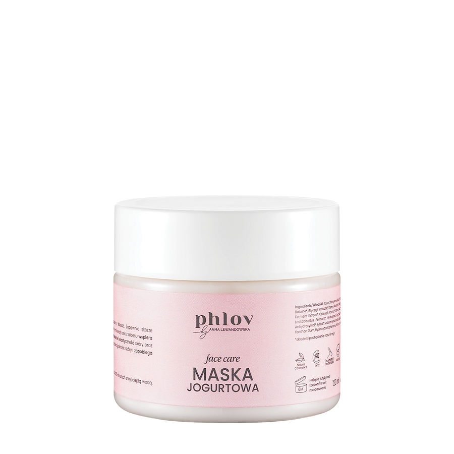 PHLOV UNIQUE WEGAŃSKA MASKA JOGURTOWA Maseczki przeciwzmarszczkowe