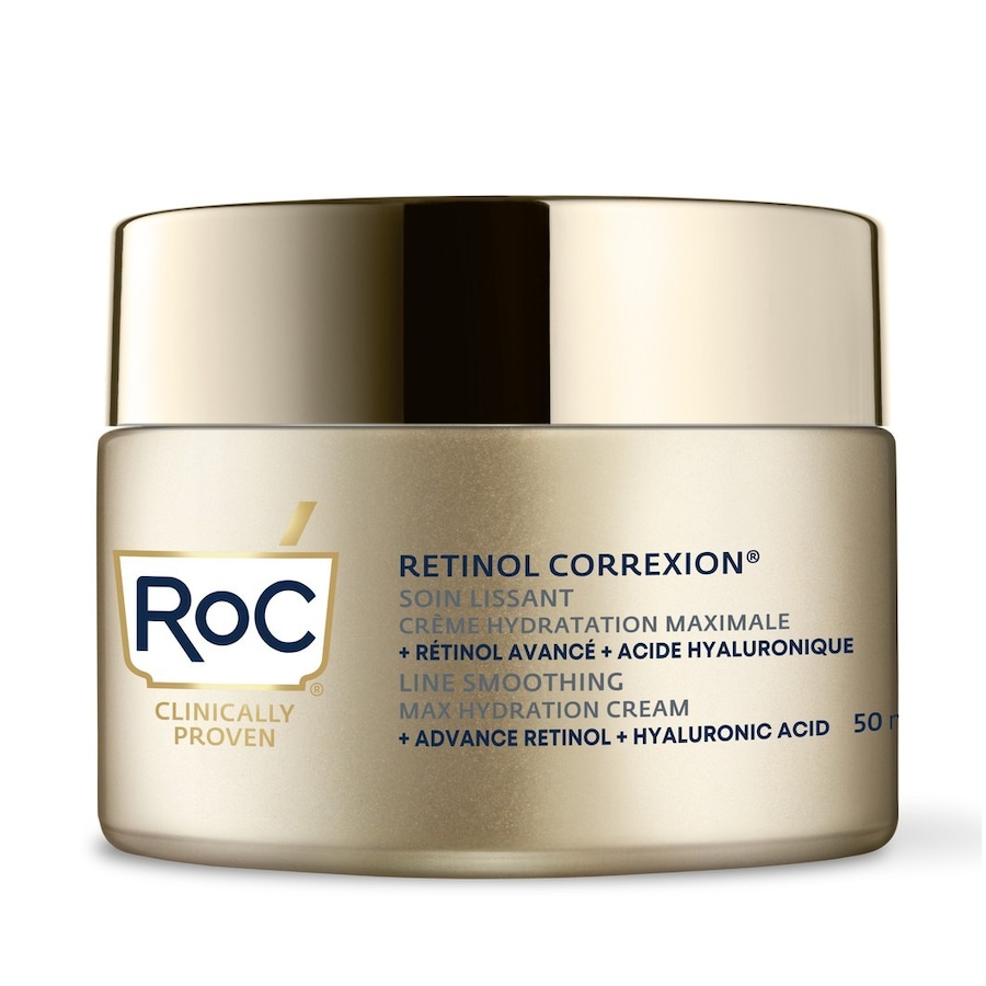 Roc Retinol Correxion Line Smoothing Max Hydration Cream Kremy do twarzy