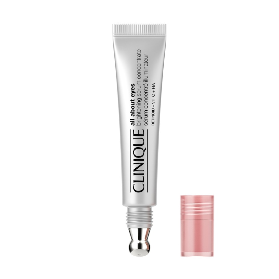 Clinique All About Eyes™ Brightening Serum Concentrate Serum pod oczy Biały