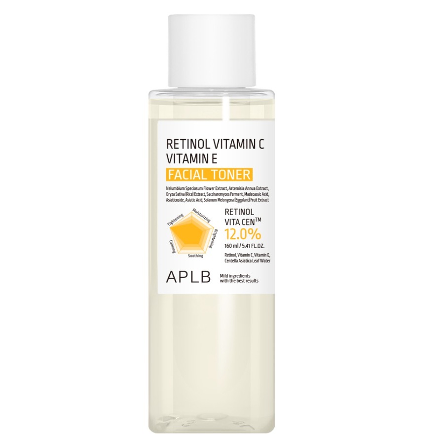 APLB Retinol Vitamin C Vitamin E Toniki do twarzy Damski