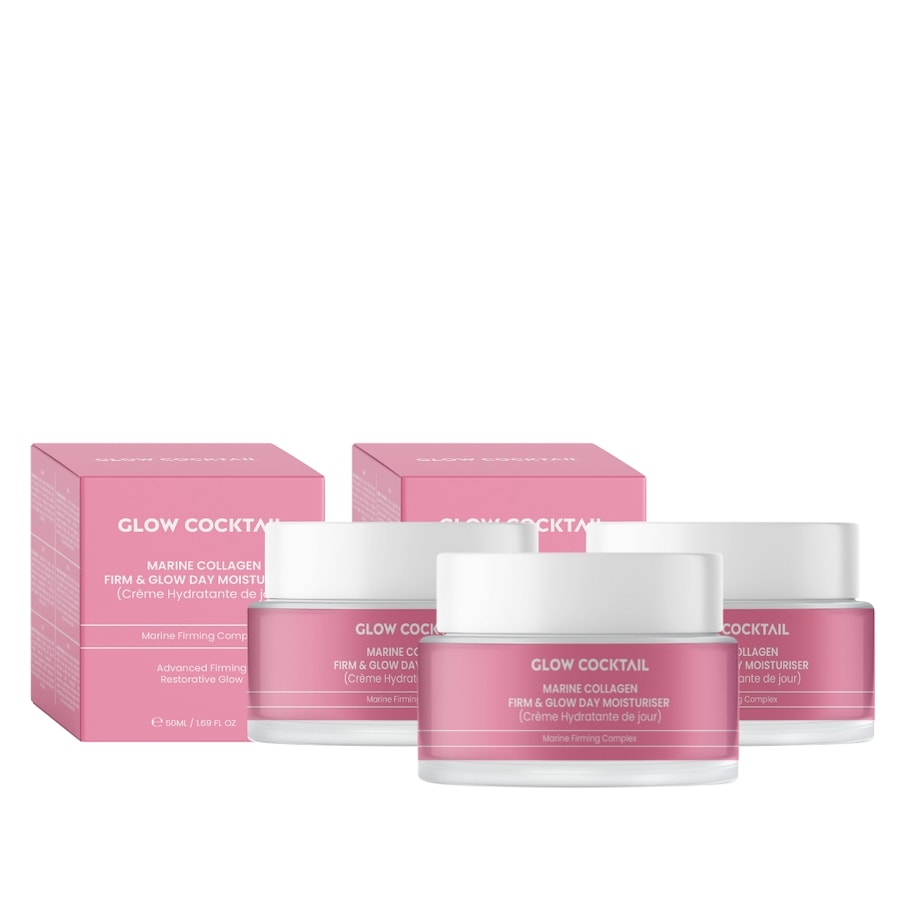 Glow Cocktail Trio kremów na dzień Collagen Glow Kremy na dzień Damski