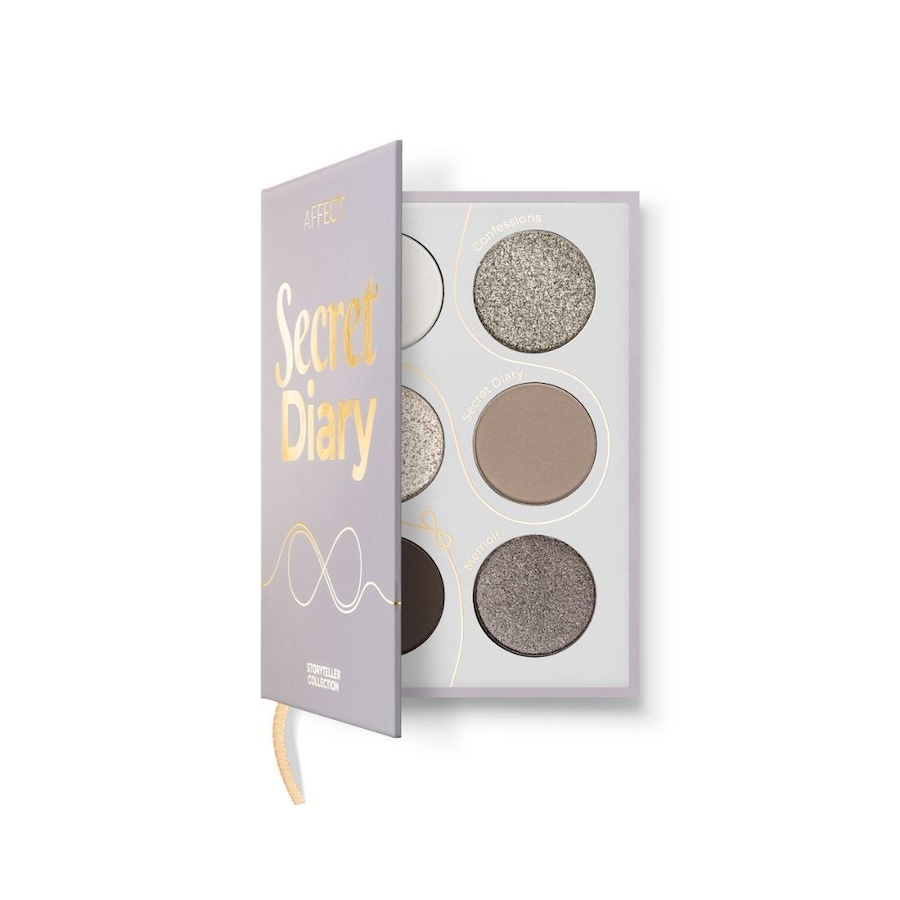 Affect Mini paleta cieni do oczu Secret Diary Cienie do powiek