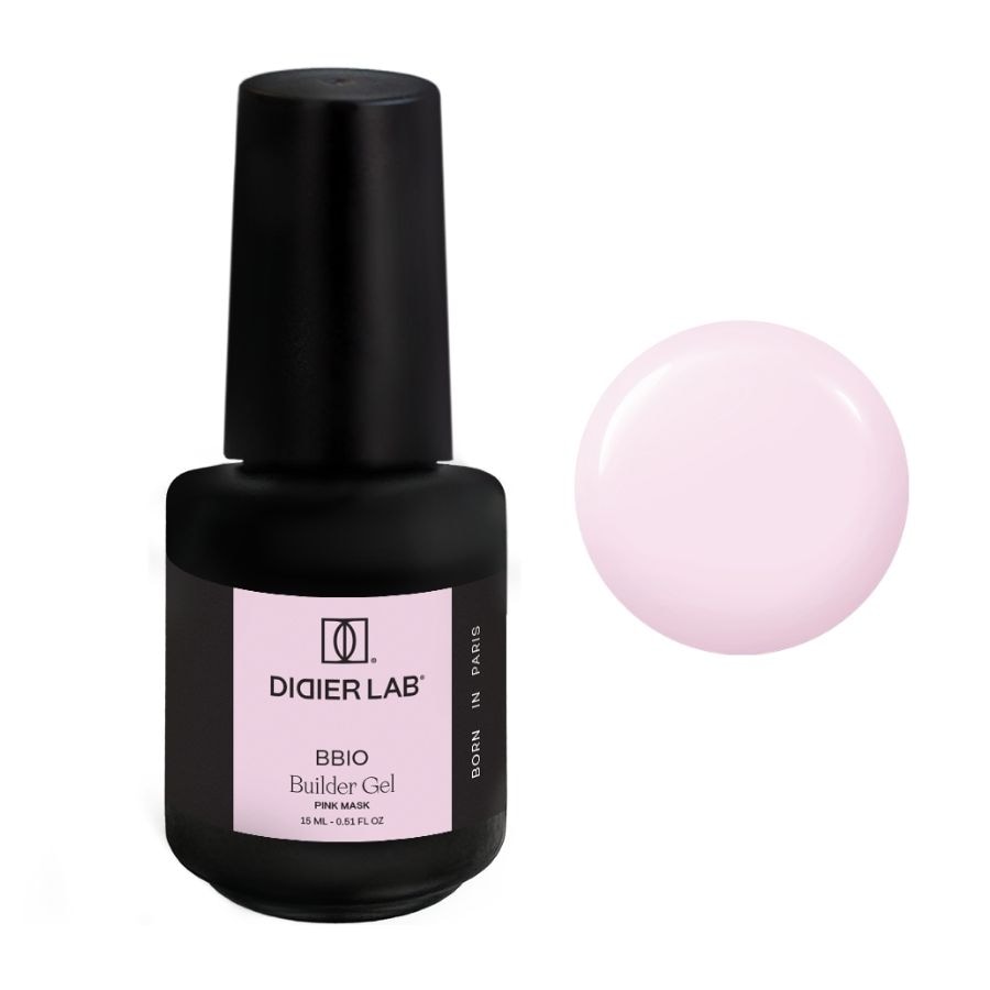 Didier LAB Żel budujący w butelce BBIO Lakiery do paznokci pink mask