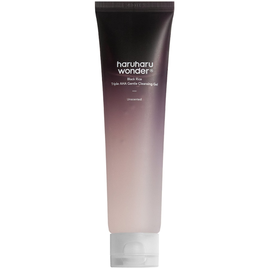 Haruharu Wonder Black Rice Triple AHA Gentle Cleansing Gel Żele do mycia twarzy