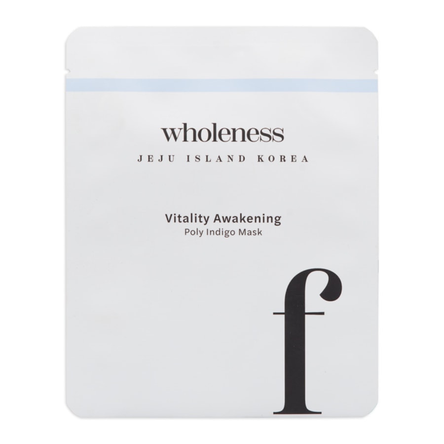 Wholeness Vitality Awakening Poly Indigo Mask Maseczki nawilżające 1 ct Damski