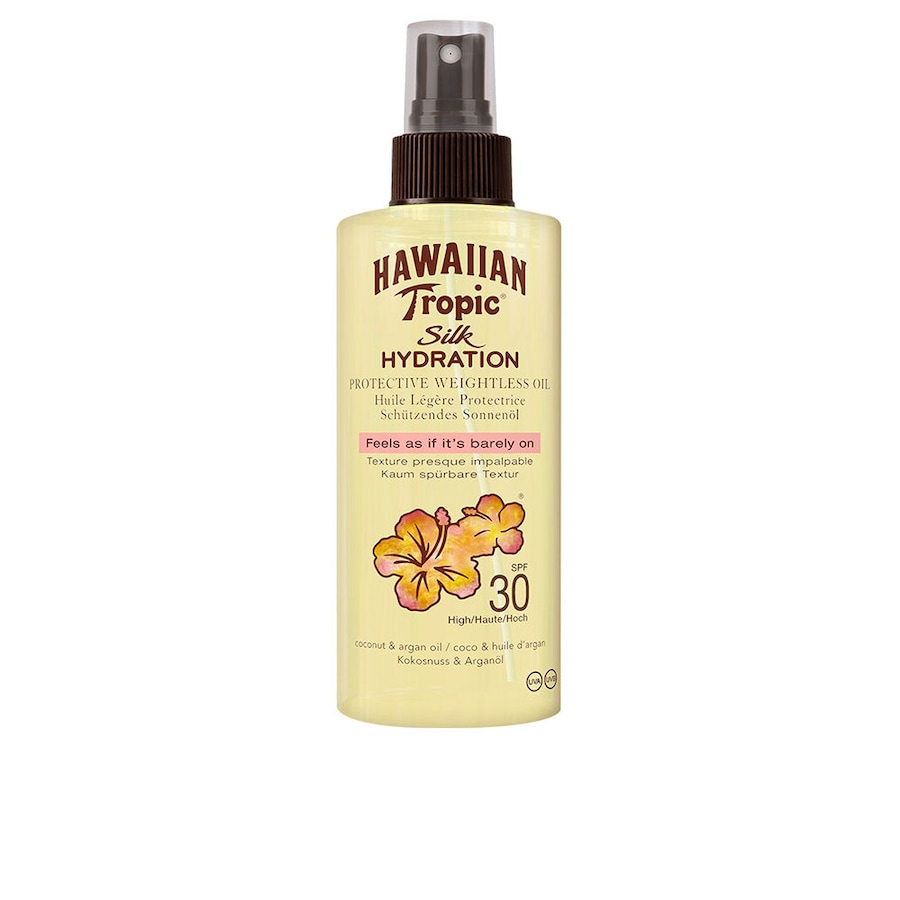 Hawaiian Tropic Silk Hydration lekka mgiełka do opalania olejkowa z ochroną SPF30 Ochrona przeciwsłoneczna