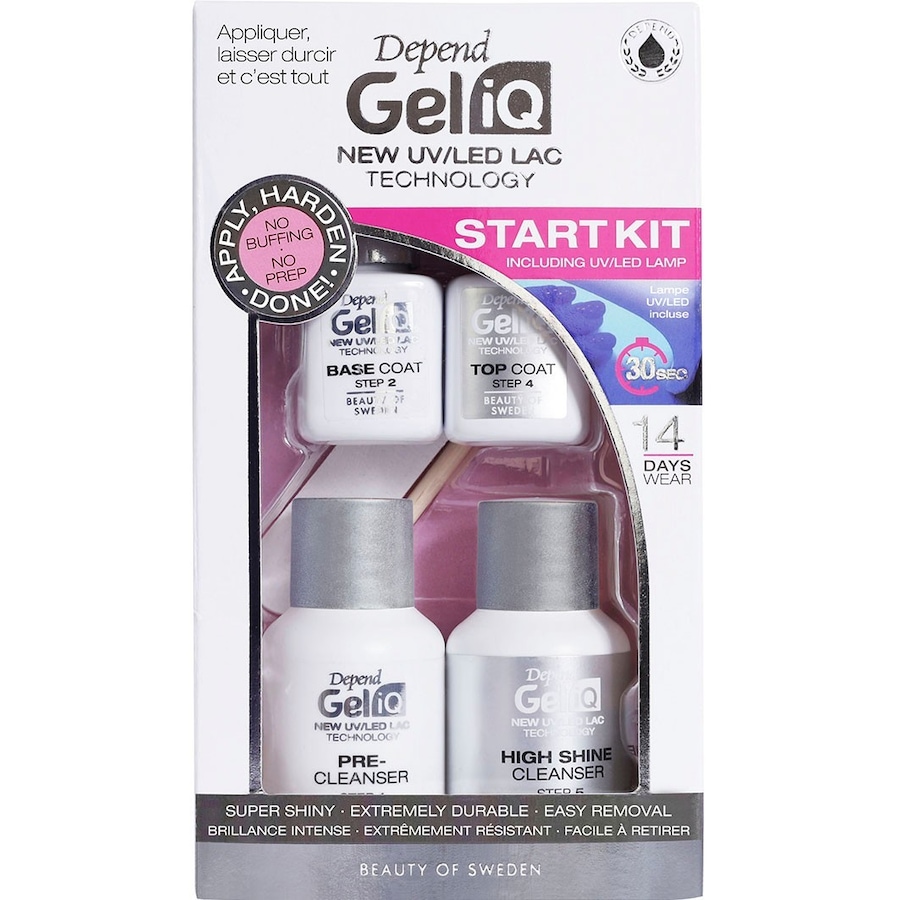 Depend Gel IQ Starter Kit Lakiery do paznokci 1 ct