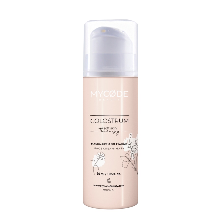MyCode Beauty Maska-krem anti-aging na noc Colostrum Maseczki przeciwzmarszczkowe