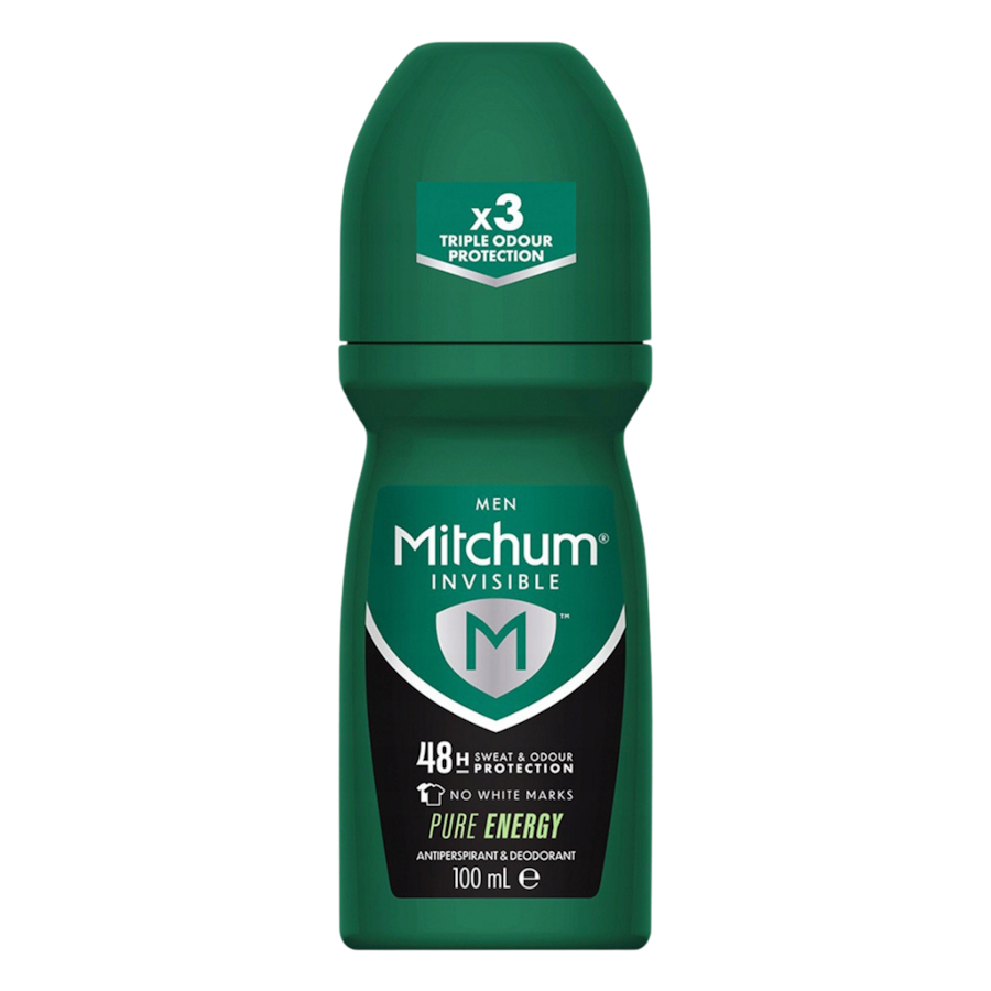 Mitchum Invisible Pure Energy roll-on antyperspirant dezodorant dla mężczyzn